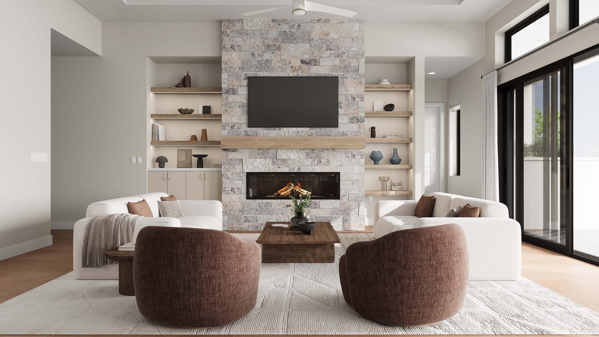 Great Room | Millbrook at THE CLUB in Washington, UT by Cole West