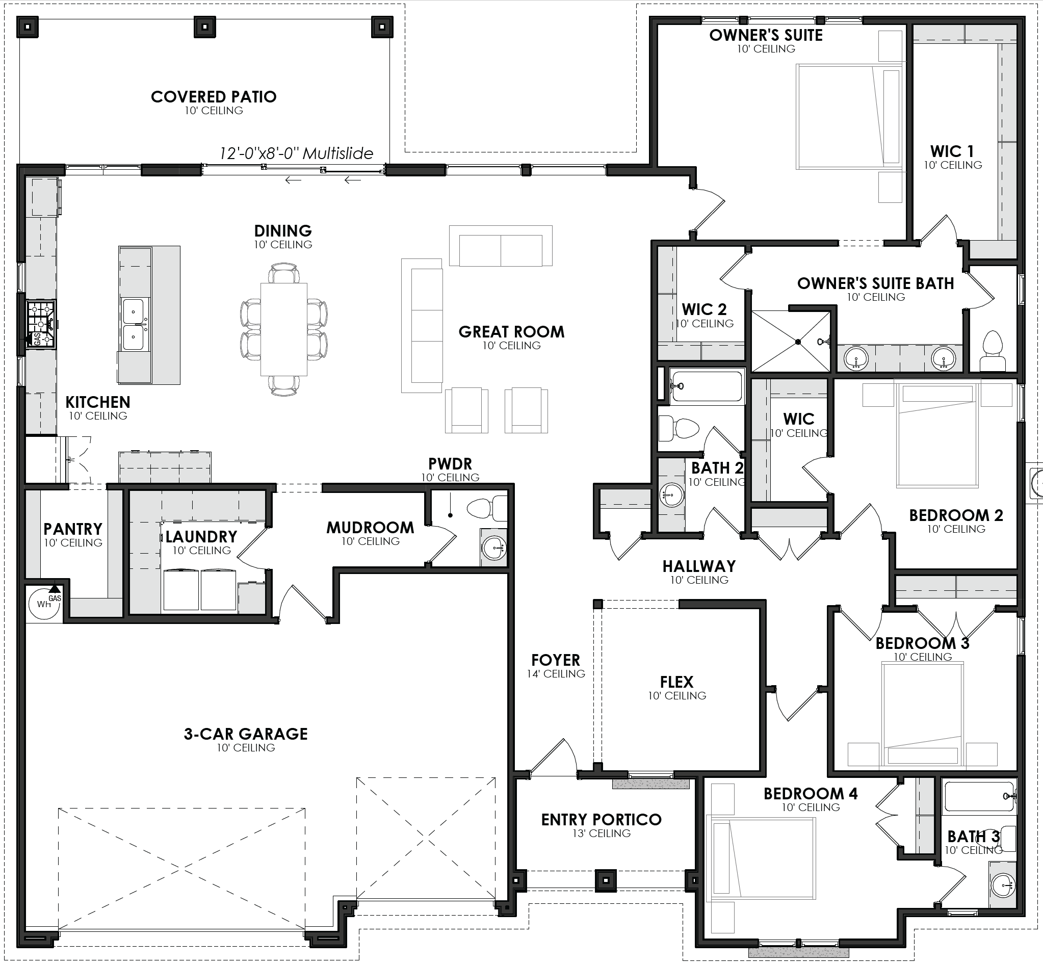 LUNA Residential Floorplans in St. George, UT