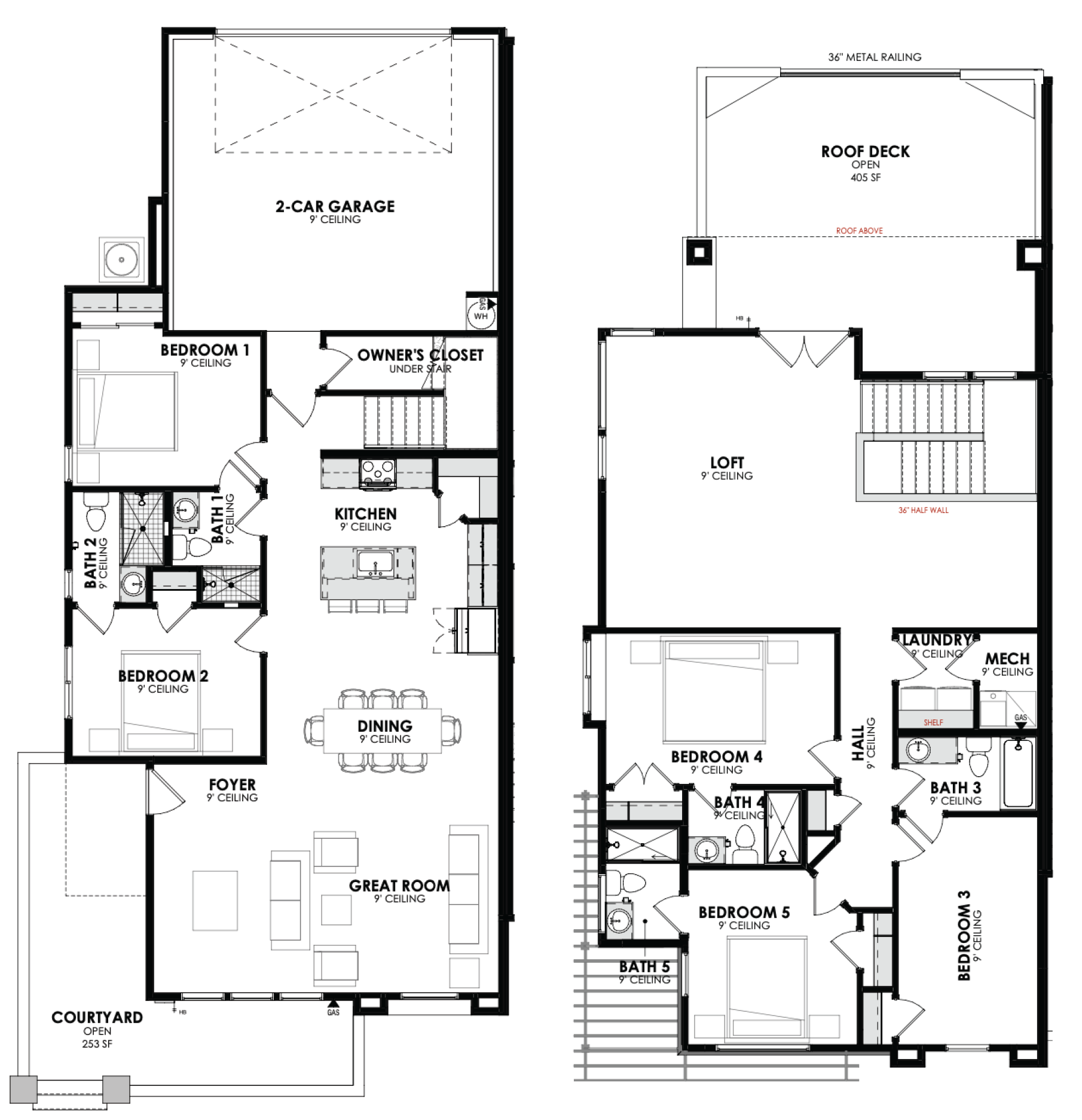 NEWPORT II Residential Floorplans in St. George, UT