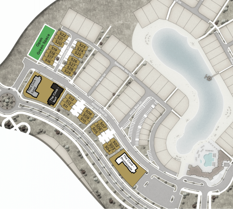 The COVE Site Layout in St. George, UT